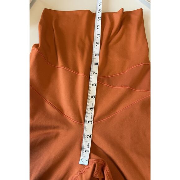 Nike One Tall High Waisted Leggings Maternity Orange Size Extra Small XS - Picture 5 of 6